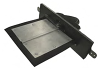 8 x 8 to 12 x 24 Inch (in) Size of Damper Retrofit Zone Control Damper with Power-Open/Power-Close Motor