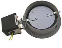 DuraTite Collars with Power-Open/Spring-Close (or Spring-Open/Power-Close) Motor