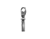 Straight 1/4 Inch (in) Eyelet Duct Hanger