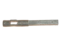 3/8 Inch (in) Size Square V-Blade Slide Long Pin with V-Base