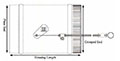 Cable Controlled Air Flow Dampers for Outside Air Stream - 2