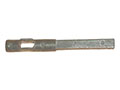 3/8 Inch (in) Size Square V-Blade Slide Long Pin with V-Base